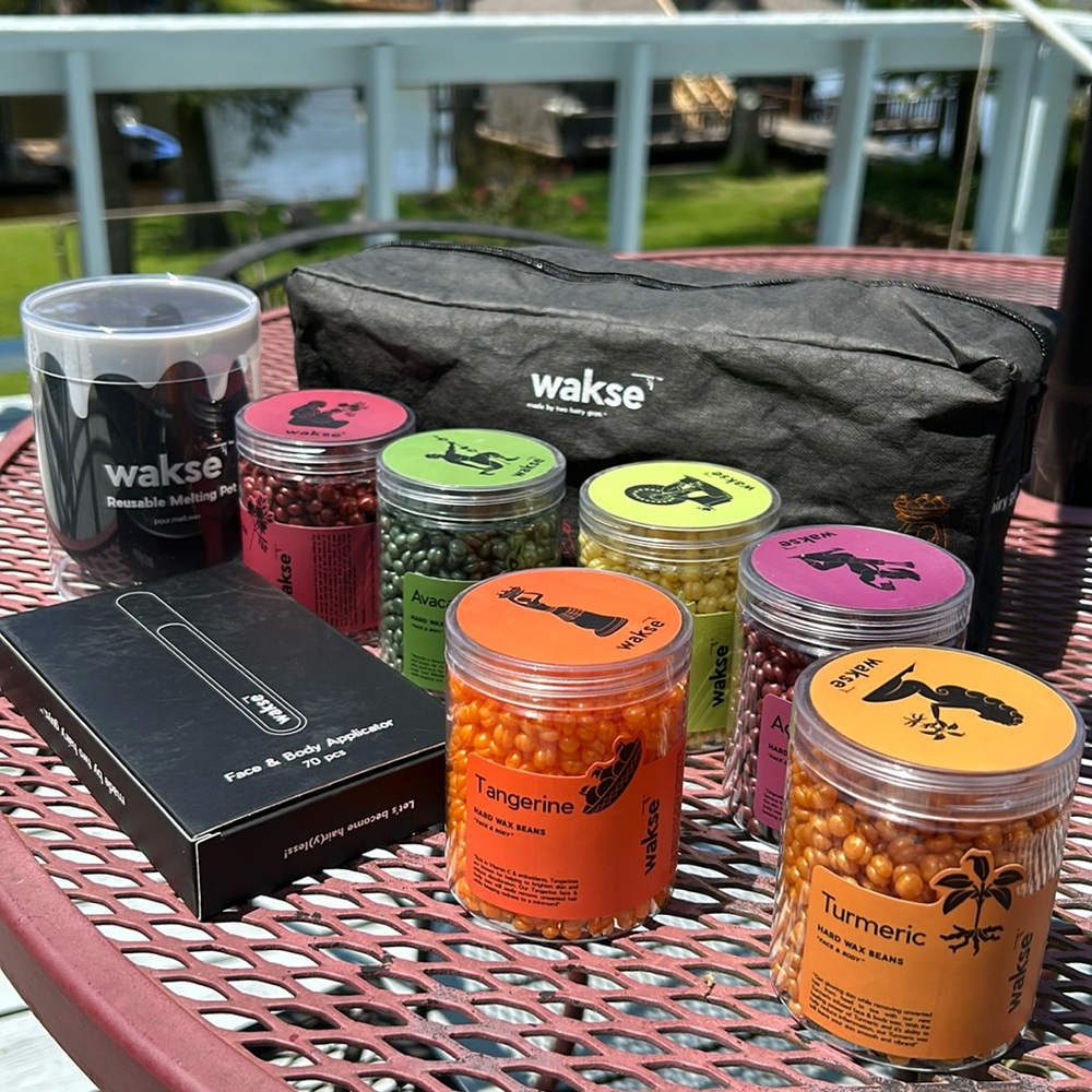 Wakse “The Botanical Bag” Waxing Kit - BRAND NEW!
